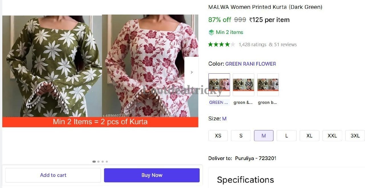 women S Printed Offer Image