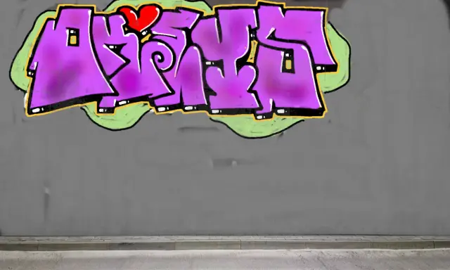 Graffiti artwork by Okeys