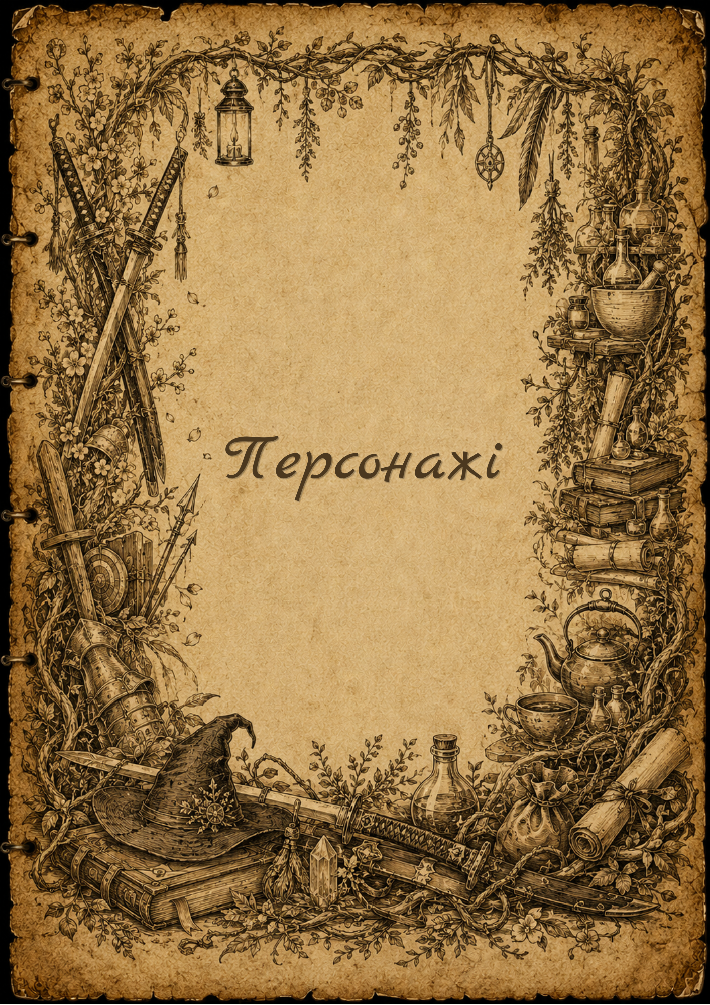 Персонажі