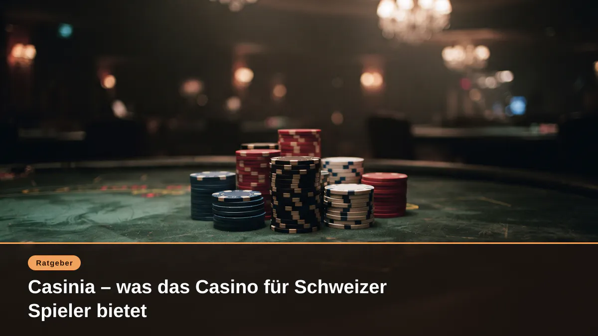 Casinia – was das Casino für Schweizer Spieler bietet