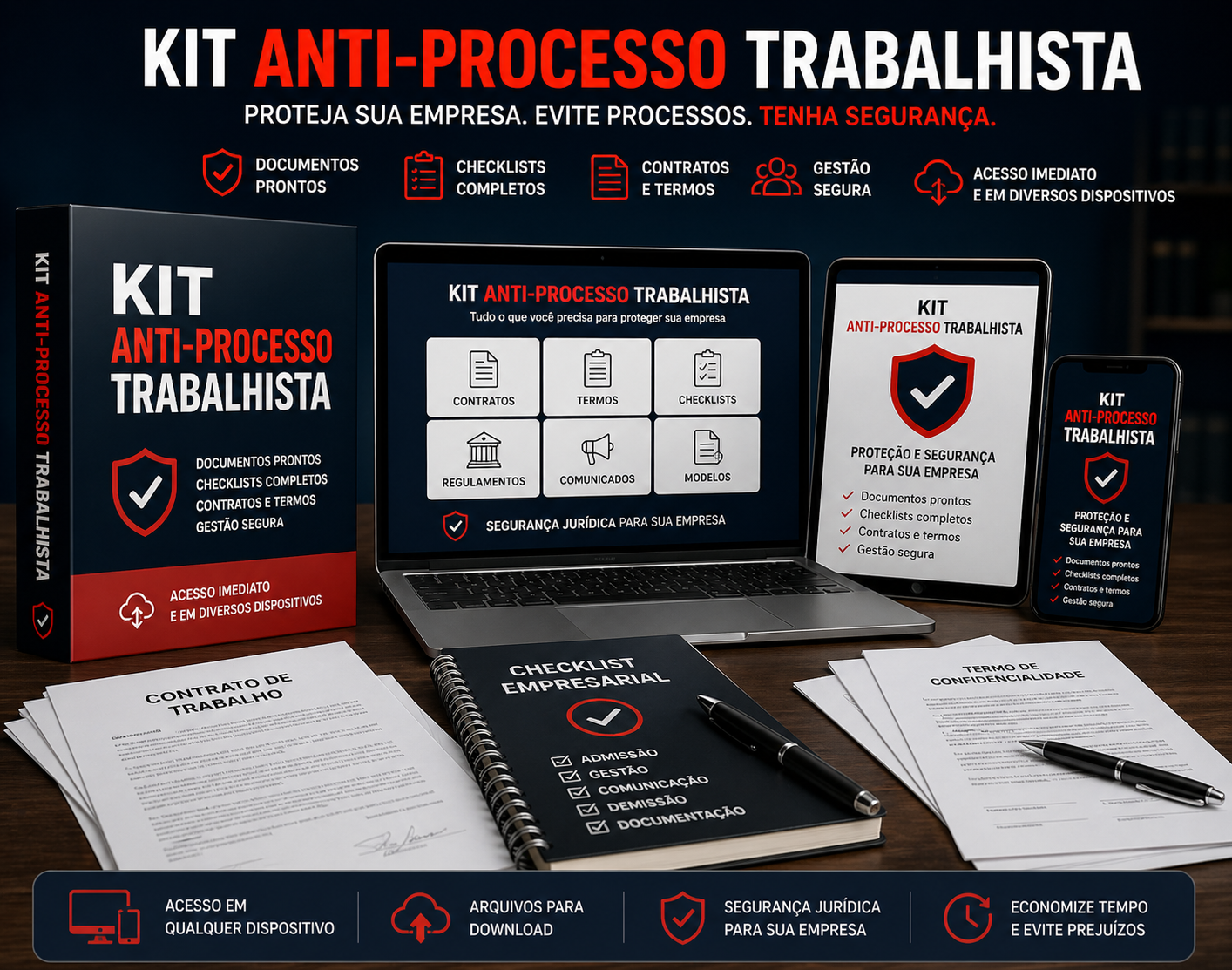 Kit Anti-Processo Trabalhista Profissional