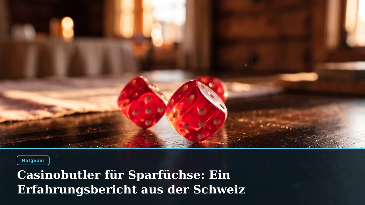 Casinobutler für Sparfüchse: Ein Erfahrungsbericht aus der Schweiz