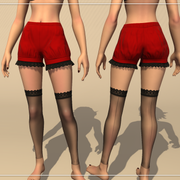 Bottoms gingham off dyed