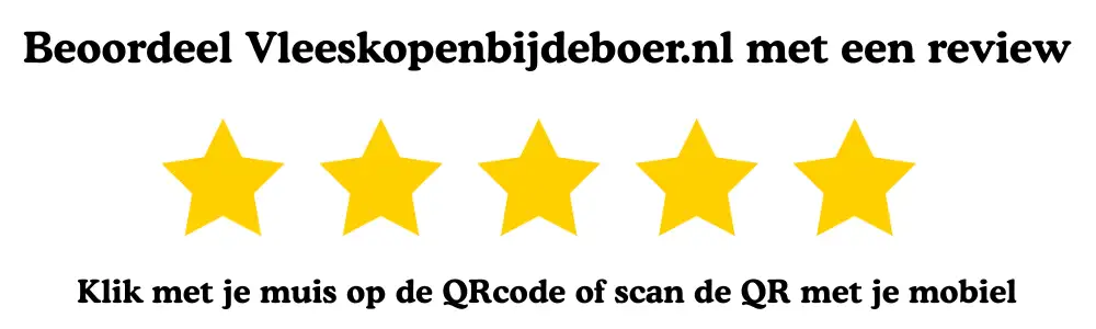 Beoordeel Vleeskopenbijdeboer.nl met een review