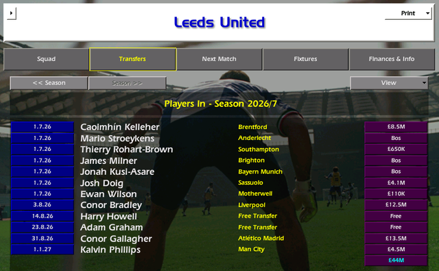 transfers