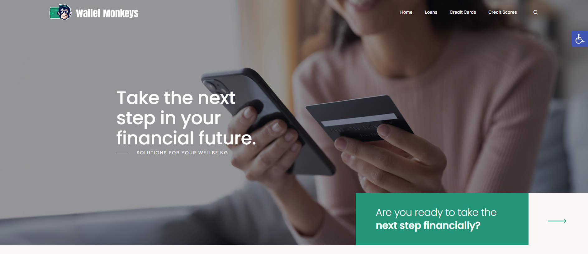 Screenshot of walletmonkeyfinance.com