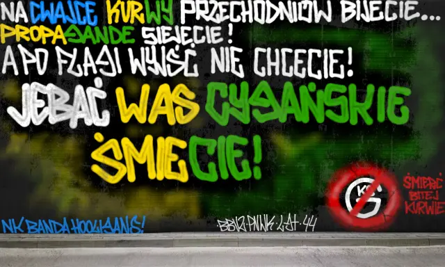 Graffiti artwork by vandald