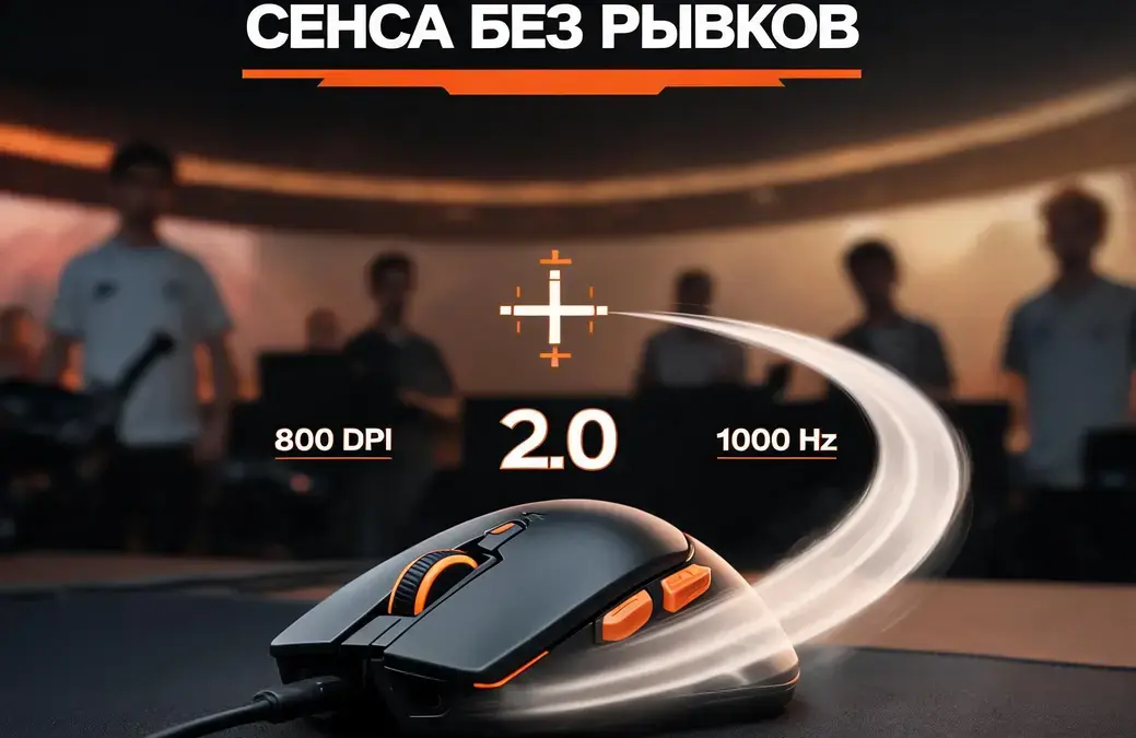 Как настроить сенсу в CS2: DPI, sensitivity и точный контроль мыши