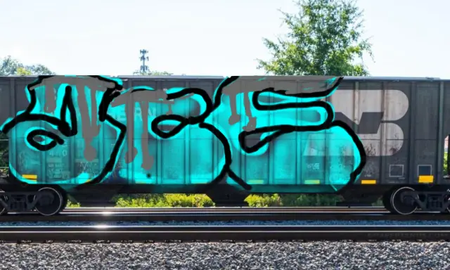 Graffiti artwork by ACE