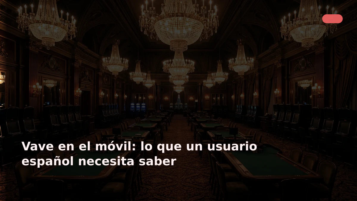 Vave en el móvil: lo que un usuario español necesita saber