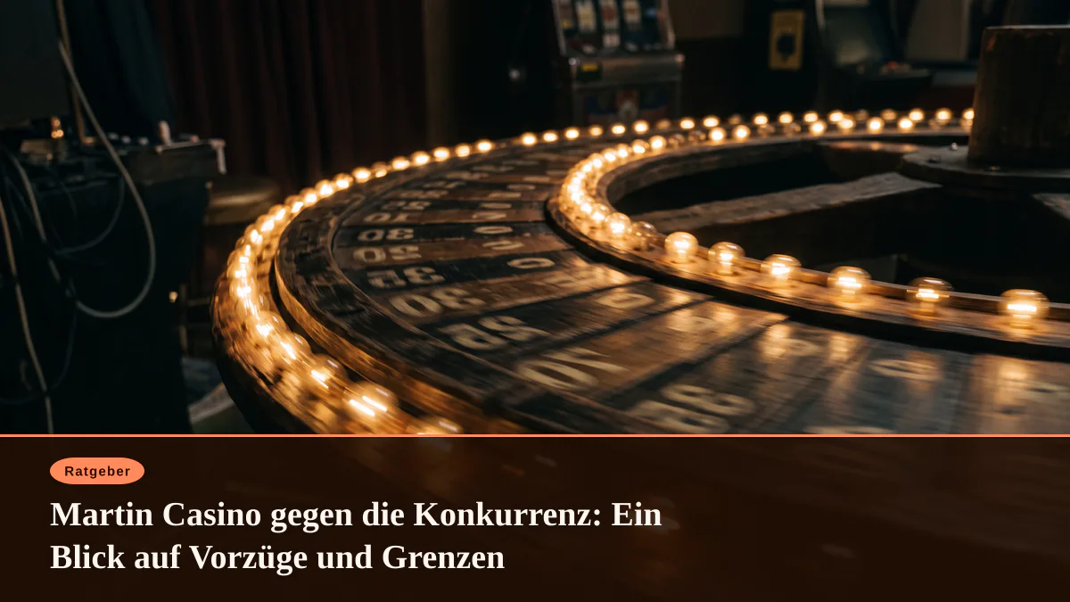 Martin Casino gegen die Konkurrenz: Ein Blick auf Vorzüge und Grenzen