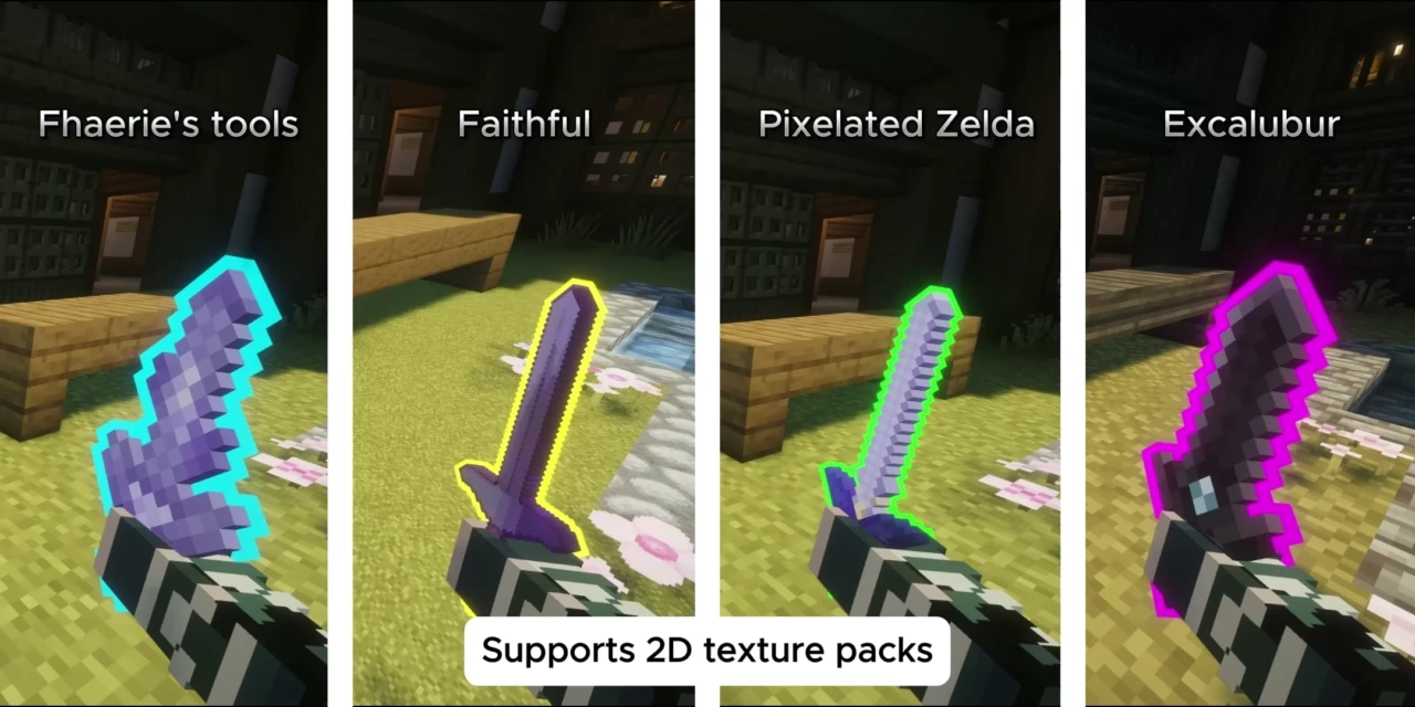2D texture pack support