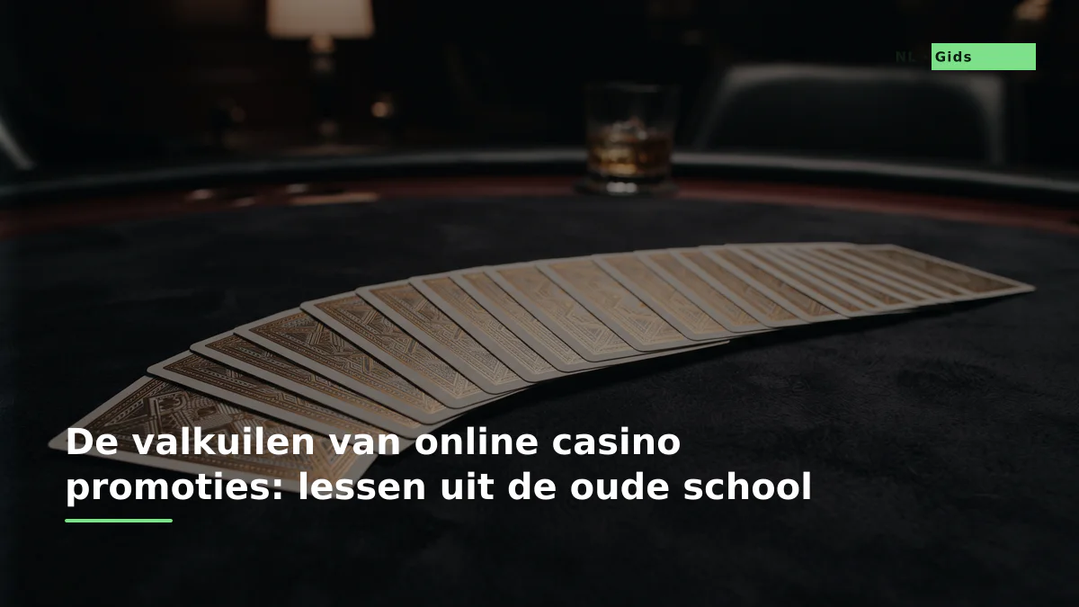 De valkuilen van online casino promoties: lessen uit de oude school
