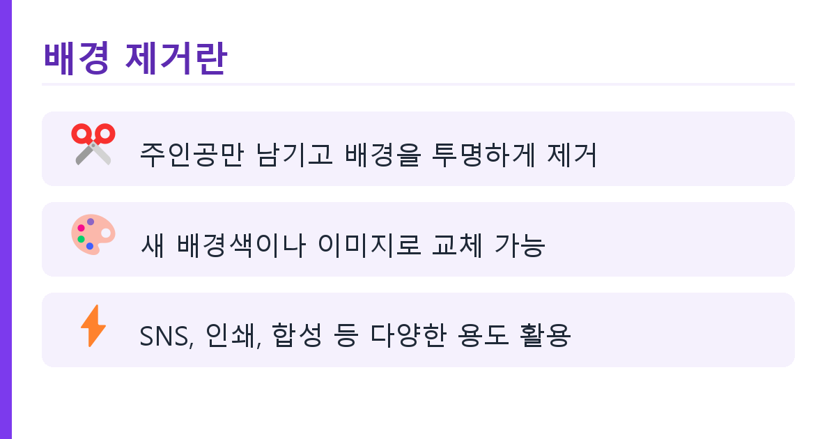 무료 AI 도구로 흐린 옛날 사진 복원하고 배경 제거하기 도식