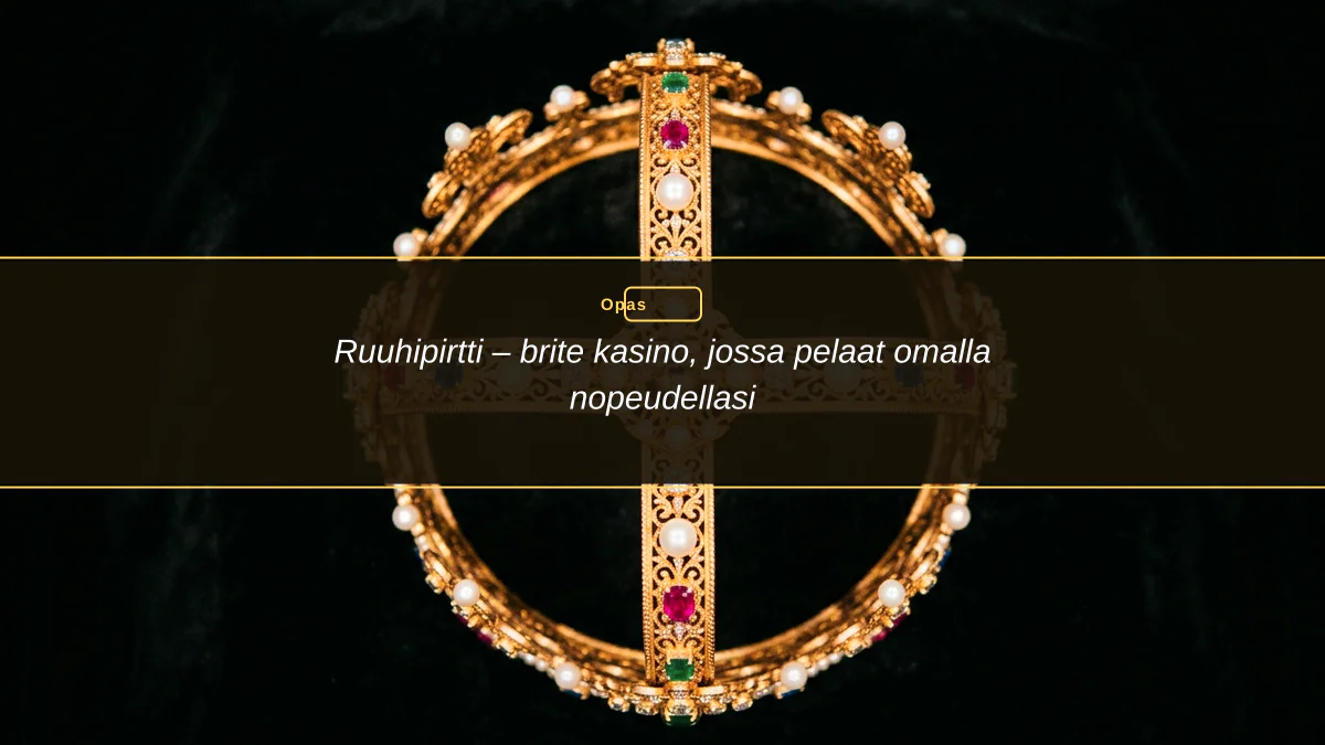 pies-e50ece10c99b Ruuhipirtti – brite kasino, jossa pelaat omalla nopeudellasi