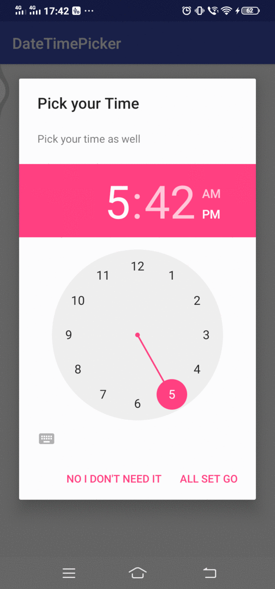 Time Picker
