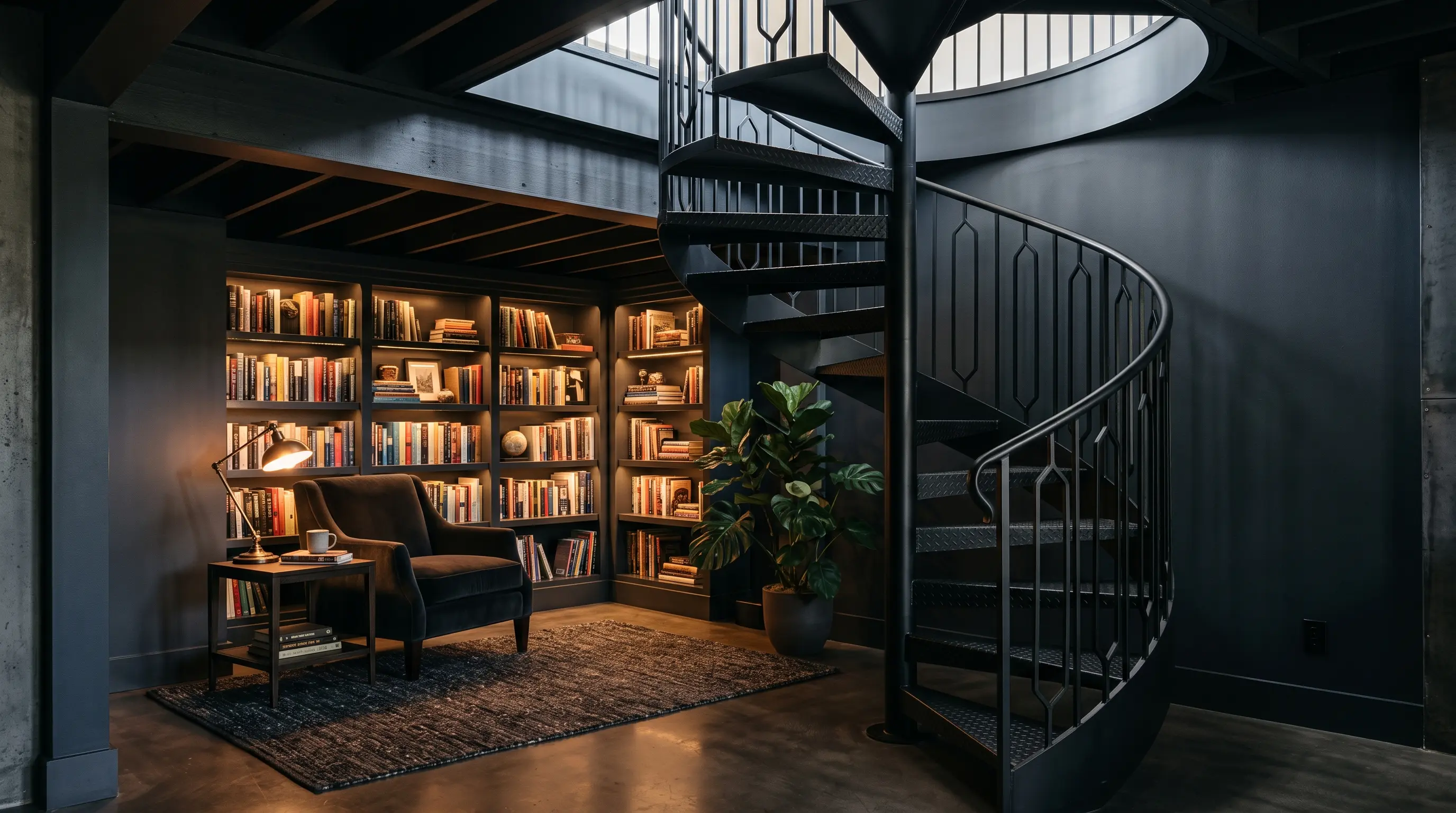 The Spiral Space Saver Staircase