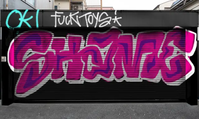 Graffiti artwork by 159