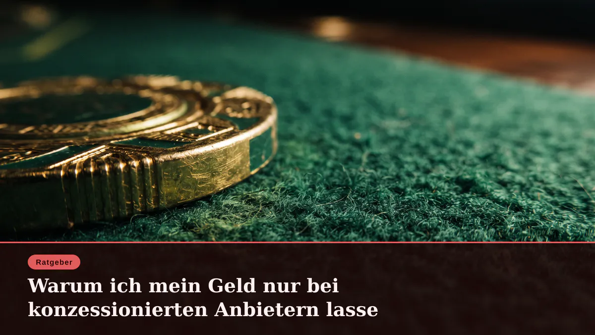 Warum ich mein Geld nur bei konzessionierten Anbietern lasse