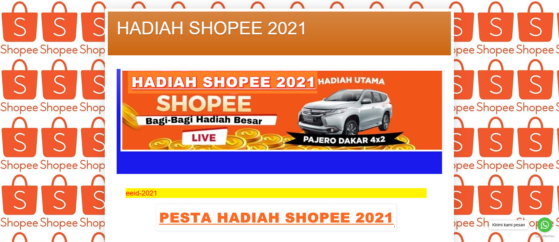 Stored capture of shopeeid-2021.blogspot.com