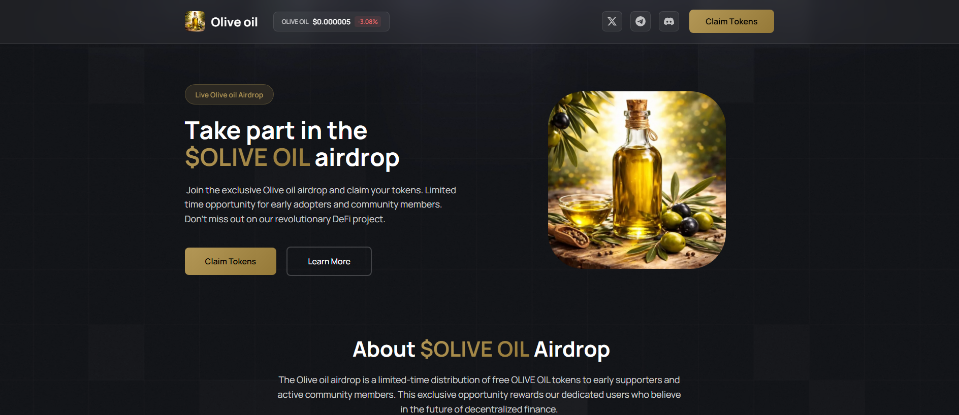 Stored capture of oliveoil-events.fun