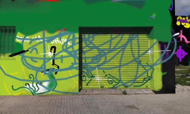 Graffiti artwork by infu