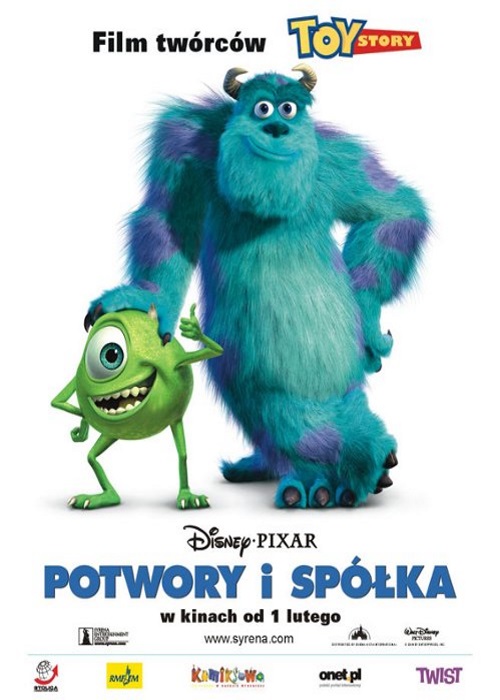 Potwory i spółka / Monsters, Inc. (2001) PLDUB.720p.WEB-DL.X264-Kbuso | Polski Dubbing