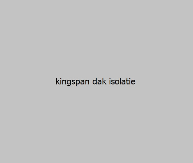 kingspan-dak-isolatie