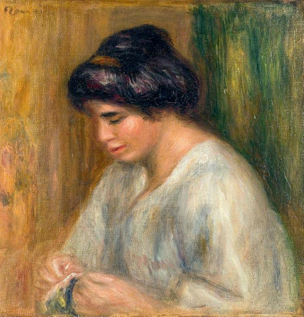 Woman-Sewing