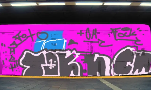 Graffiti artwork by VANDALIK