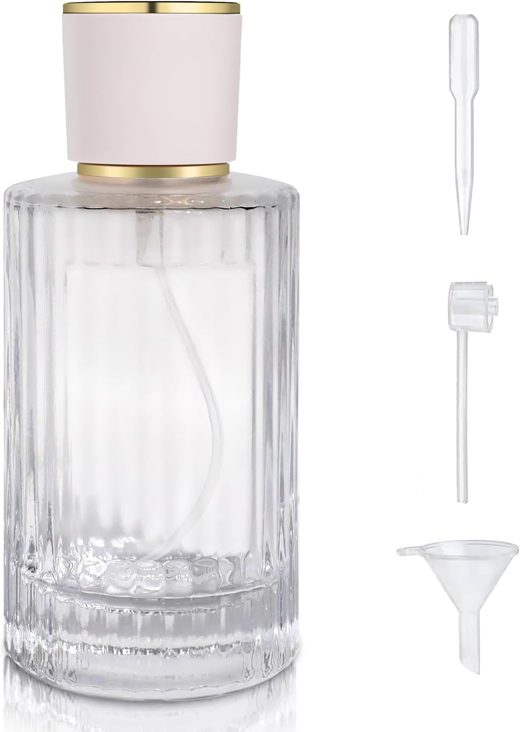 100ml/3.4 Oz Glass Spray Bottle Perfume Atomizer,Refillable