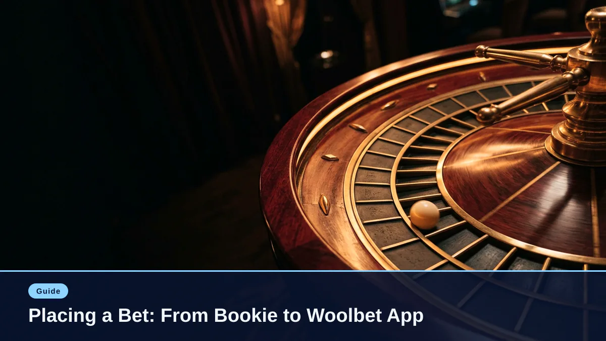 Placing a Bet: From Bookie to Woolbet App