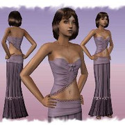 Bare-Draped-Dress