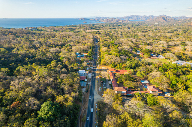 Roads in Brasilito, Costa Rica