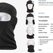 Ski mask