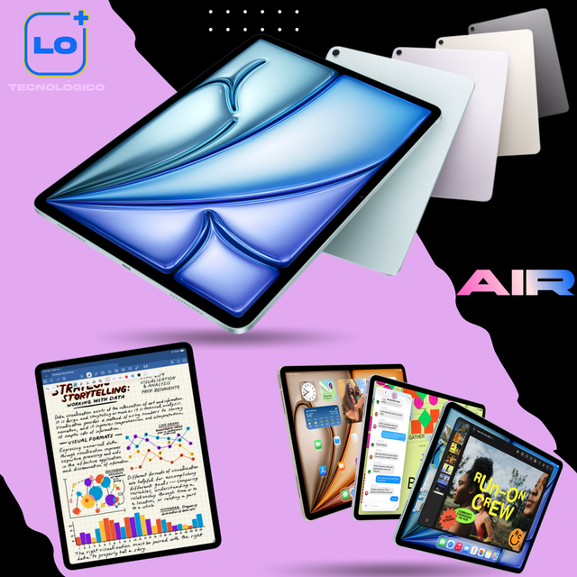 iPad Air M4 Purple