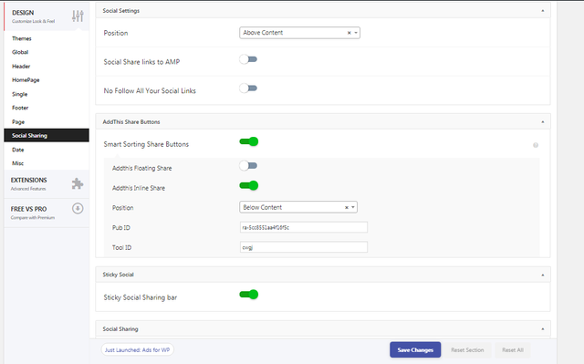 Page-Social-Sharing