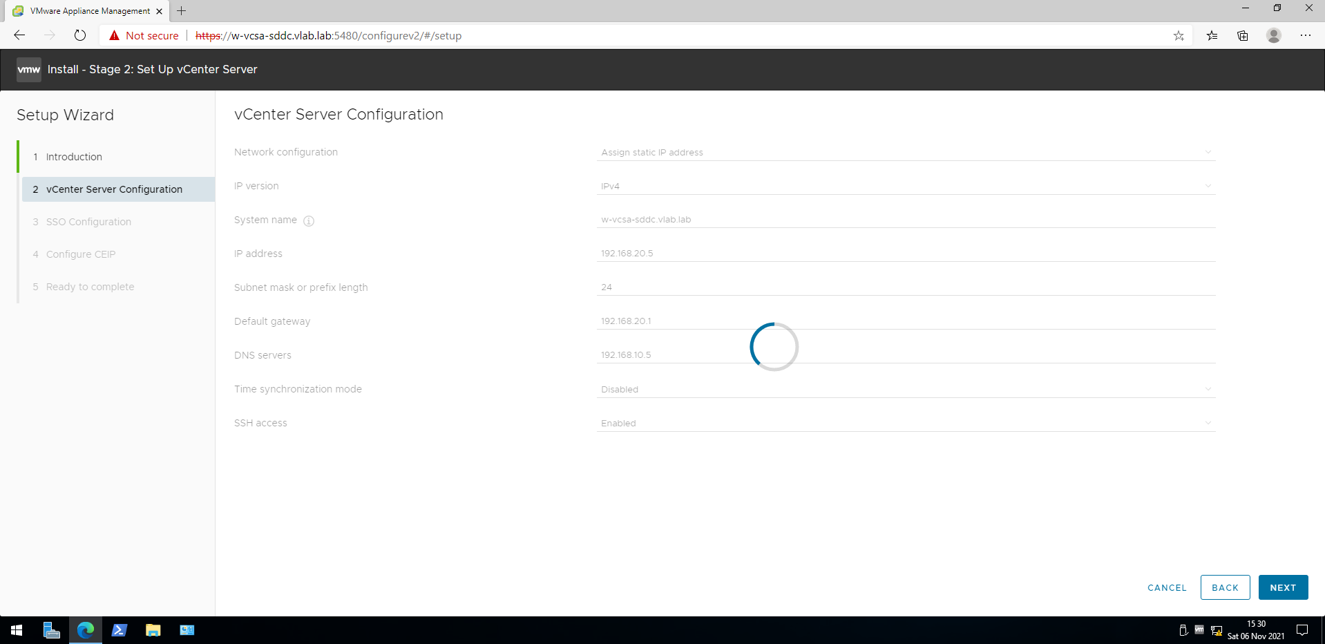 VCenter Appliance Error Fatal HTTP Error TypeEr VMware Technology Network VMTN