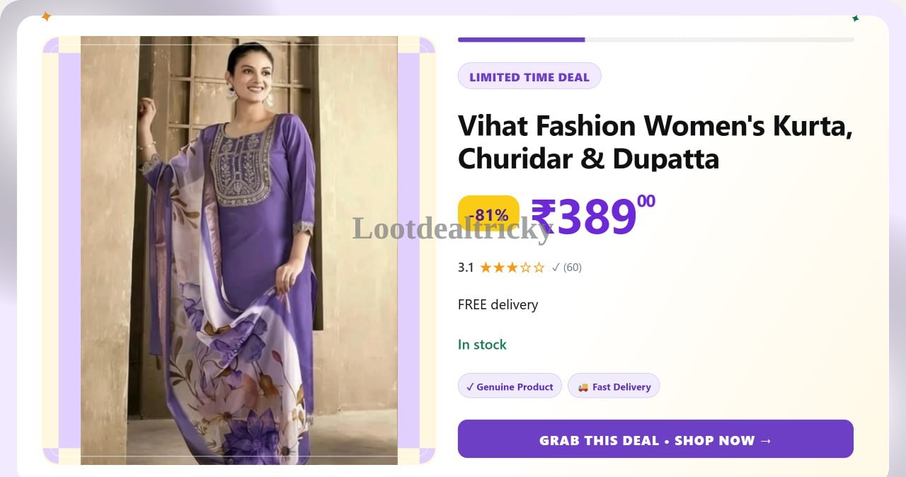 vihat Fashion Women – Just ₹389 | Loot Lo vihat Fashion Women – Just ₹389 | Loot Lo