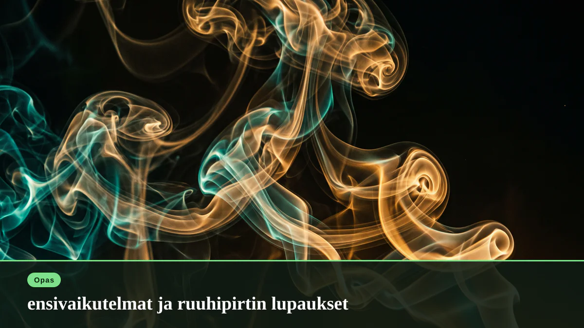 ensivaikutelmat ja ruuhipirtin lupaukset