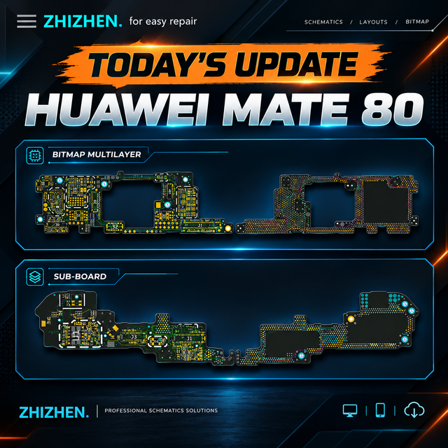 ZHIZHEN Huawei Mate 80 Schematics Update