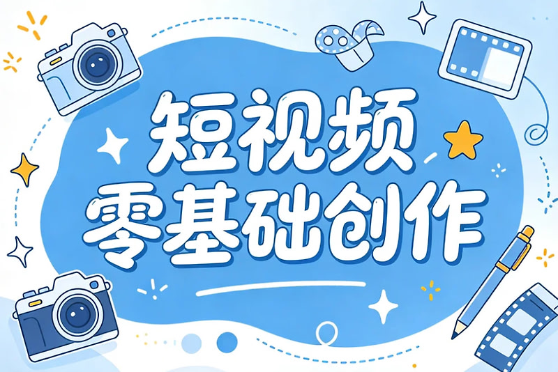 短视频零基础创作，带你做出第一条爆款视频