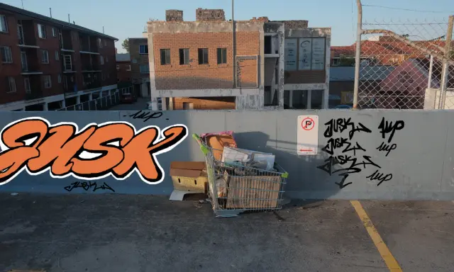 Graffiti artwork by iUSK