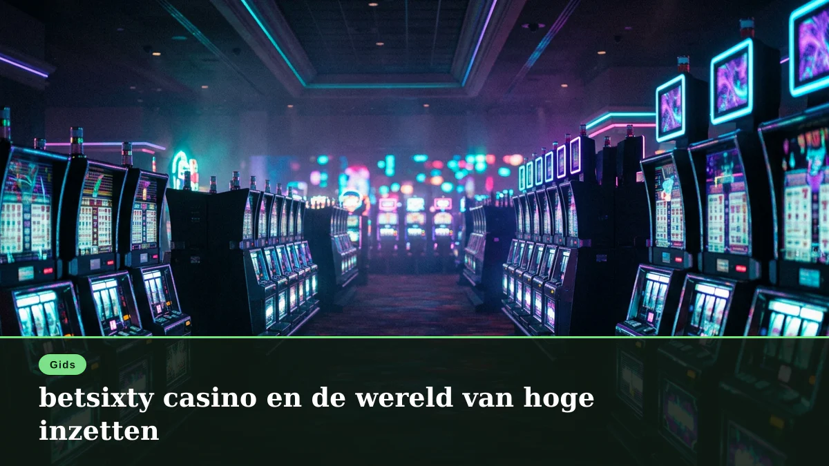 betsixty casino en de wereld van hoge inzetten