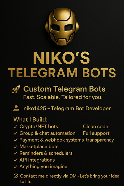 [Image: Nikos-Telegram-Bots-Ad-Optimized.jpg]