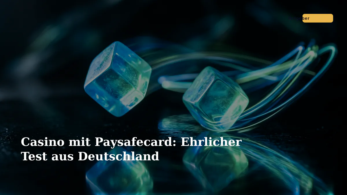 Casino mit Paysafecard: Ehrlicher Test aus Deutschland