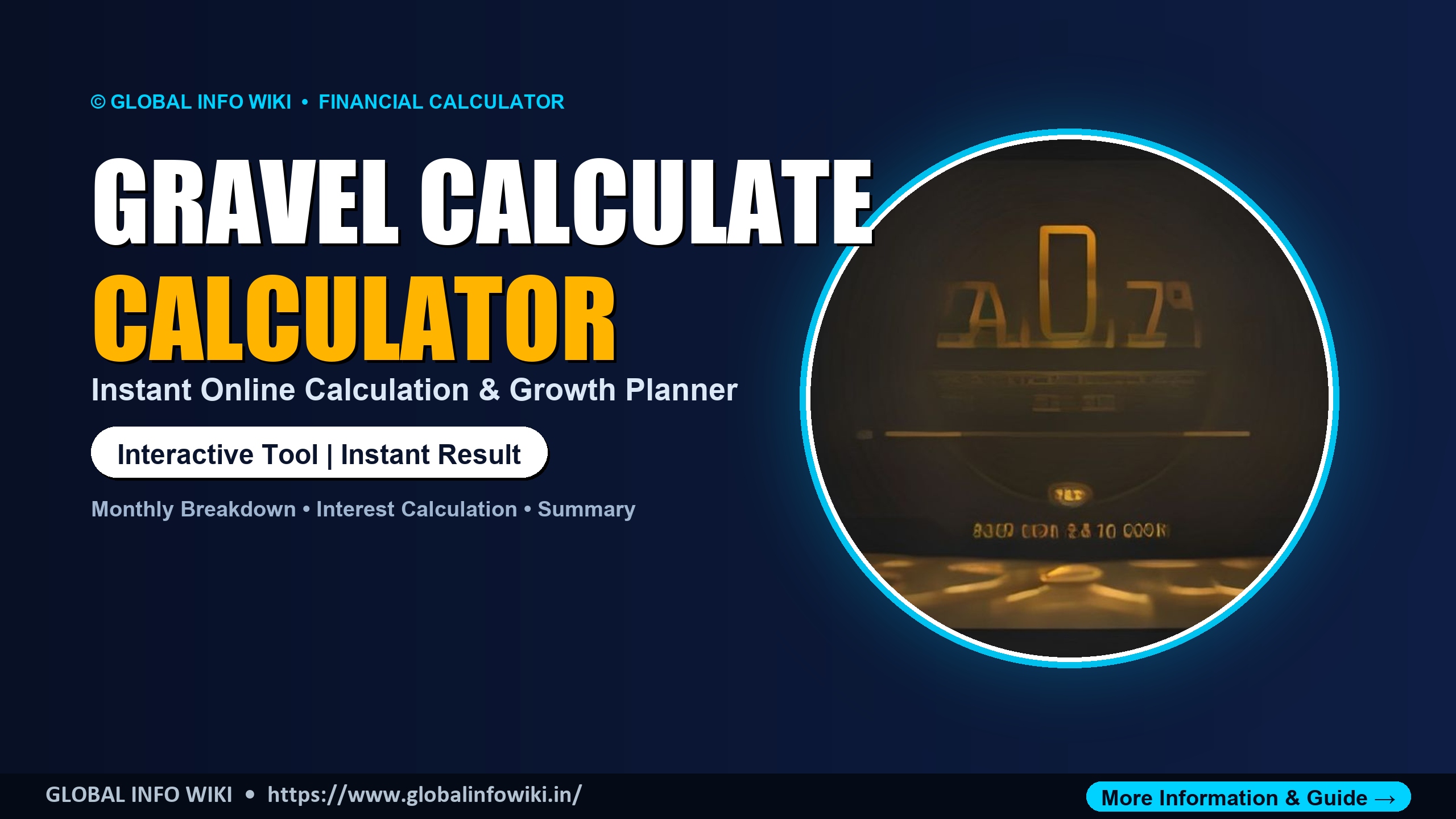 Gravel Calculator — Calculate Tons & Cubic Yards of Gravel Needed Gravel Calculator — Calculate Tons & Cubic Yards of Gravel Needed