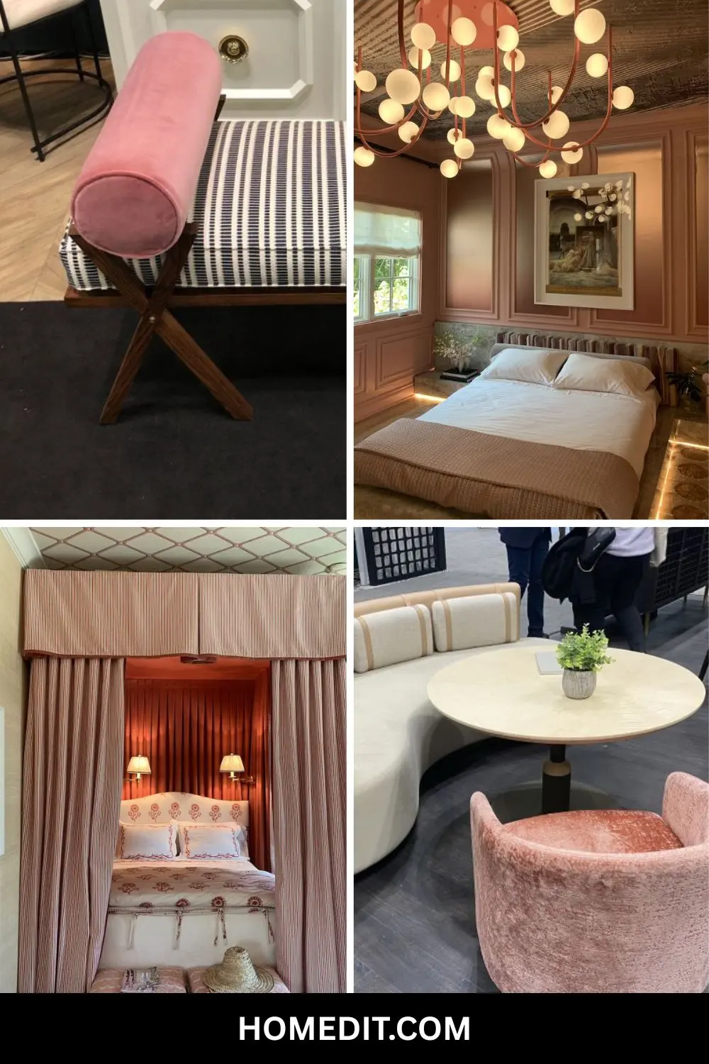 Roșii roșii prevalează asupra interiorului modern
