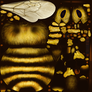 f34r Bee material diffuse