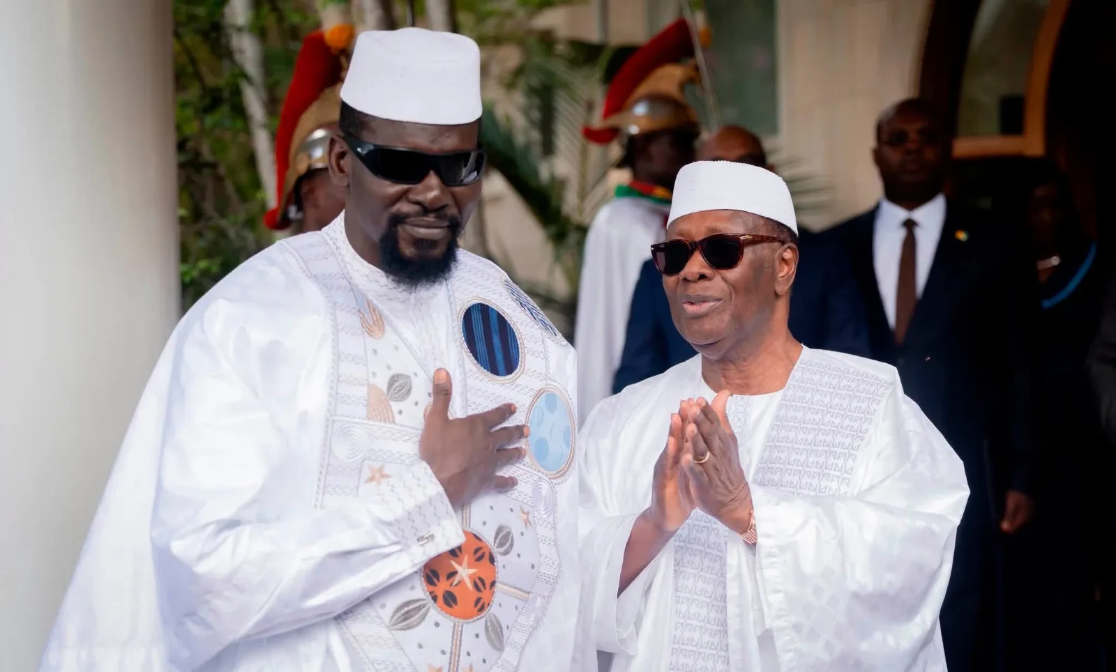 Illustration - Doumbouya et Ouattara referment leur tête-à-tête d'Abidjan